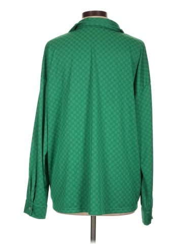 pretty garbage Long Sleeve Blouse (view 2)