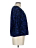 Covington 100% Polyester Blue 3/4 Sleeve Blouse Size L - photo 4