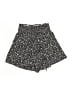 Unbranded 100% Polyester Animal Print Black Shorts Size S - photo 1
