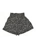 Unbranded 100% Polyester Animal Print Black Shorts Size S - photo 2