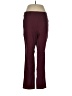 Rafaella Solid Burgundy Active Pants Size 12 - photo 1