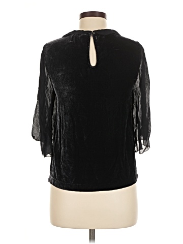 Wrap 3/4 Sleeve Blouse (view 2)
