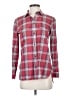 Madewell 100% Cotton Plaid Red Long Sleeve Button-Down Shirt Size XS - photo 1