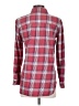 Madewell 100% Cotton Plaid Red Long Sleeve Button-Down Shirt Size XS - photo 2