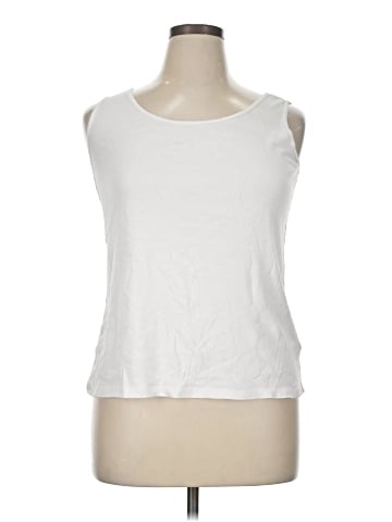 DressBarn Sleeveless T-Shirt (view 1)