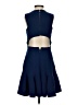 Carven Solid Blue Cocktail Dress Size EU (FR) 36 / US 4 - photo 2