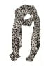 Unbranded Animal Print Gray Purple Scarf One size - photo 1