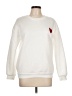 Unbranded Hearts White Sweatshirt Size L (estimated) - photo 1