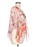 Draper's & Damon's 100% Polyester Pink Poncho Size L (petite) - photo 4