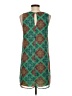 Alya 100% Polyester Paisley Teal Casual Dress Size S - photo 2