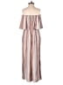 L Space 100% Viscose Stripes Pink Jumpsuit Size S - photo 2
