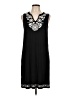 Grace Elements Black Casual Dress Size L - photo 1