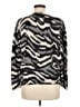Neiman Marcus Animal Print Gray Pullover Sweater Size M - photo 2