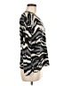 Neiman Marcus Animal Print Gray Pullover Sweater Size M - photo 4