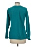 Gilligan & O'malley 100% Polyester Teal Long Sleeve Top Size M - photo 2