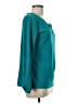 Gilligan & O'malley 100% Polyester Teal Long Sleeve Top Size M - photo 4