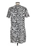 Zara Animal Print Silver Casual Dress Size M - photo 2