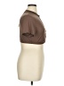 Rebdolls Brown Short Sleeve Top Size 1X - photo 4