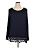 Auditions Blue Long Sleeve Top Size 1X - photo 1