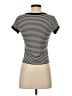 Pink Berry Stripes Silver Short Sleeve T-Shirt Size S (estimated) - photo 2