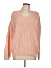 Love By Design 100% Acrylic Solid Pink Pullover Sweater Size L - photo 1