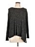 Democracy Metallic Gray Pullover Sweater Size L - photo 1