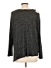 Democracy Metallic Gray Pullover Sweater Size L - photo 2