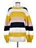 Velvet Heart 100% Acrylic Color Block Yellow Pullover Sweater Size M - photo 1