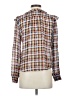 Maeve by Anthropologie 100% Viscose Brown Long Sleeve Blouse Size 4 - photo 2