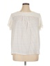 Worthington Ivory Short Sleeve Blouse Size 1X - photo 1
