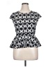 Mossimo Supply Co. Houndstooth Black Short Sleeve T-Shirt Size XL - photo 1