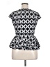 Mossimo Supply Co. Houndstooth Black Short Sleeve T-Shirt Size XL - photo 2