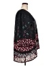 Eyeshadow 100% Polyester Black 3/4 Sleeve Blouse Size 2X - photo 4
