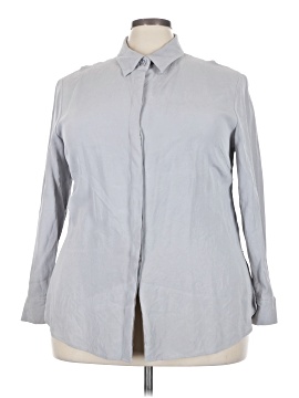Due Per Due Long Sleeve Silk Top