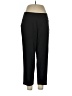 Rafaella Solid Black Dress Pants Size L - photo 1
