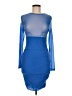 Micas Blue Cocktail Dress Size M - photo 1