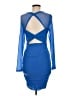 Micas Blue Cocktail Dress Size M - photo 2