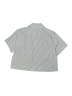 J.Crew 100% Cotton Tweed Gray Short Sleeve Button-Down Shirt Size 10 - photo 2