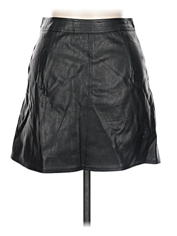 The Vintage Shop Faux Leather Skirt (view 2)