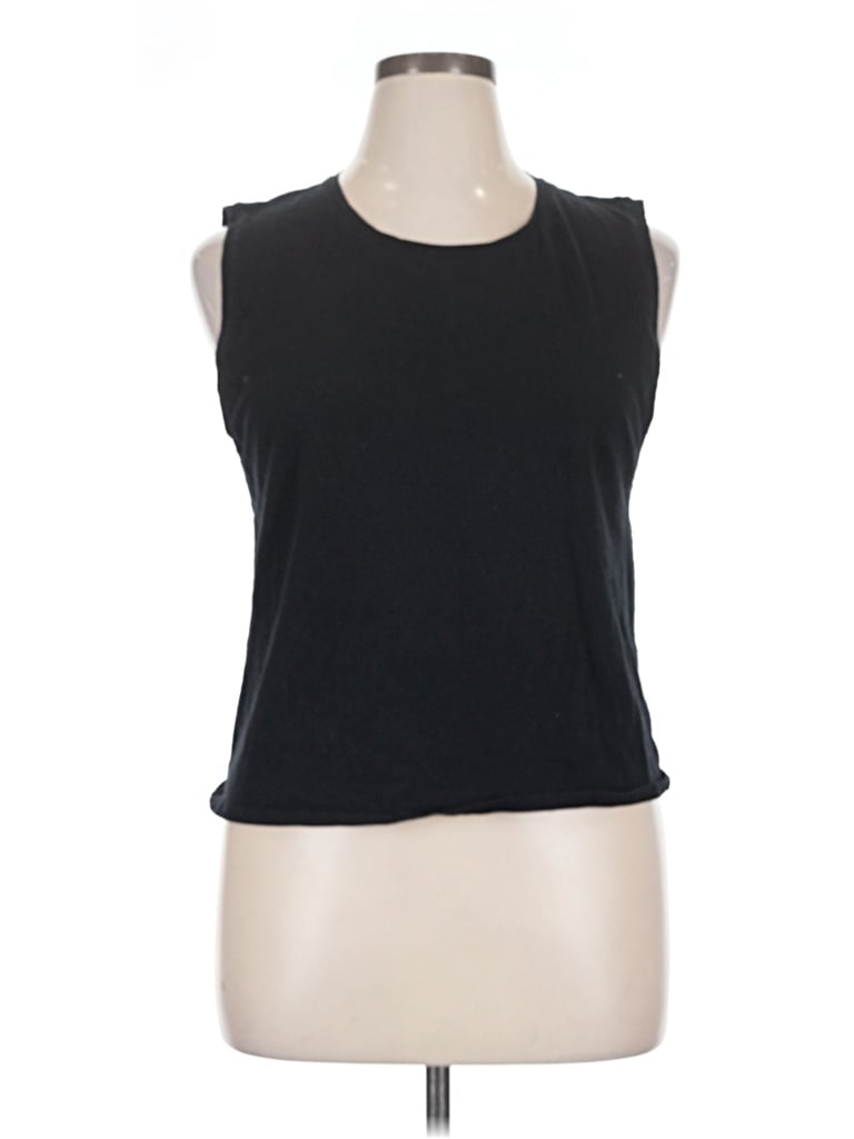 Pre-owned Everlane Sleeveless T-shirt In Black