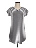 Unbranded Stripes Gray Casual Dress Size M - photo 1