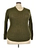 Love Change 100% Acrylic Green Pullover Sweater Size 3X - photo 1