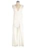Bimba y Lola Solid Ivory Jumpsuit Size XS - photo 1