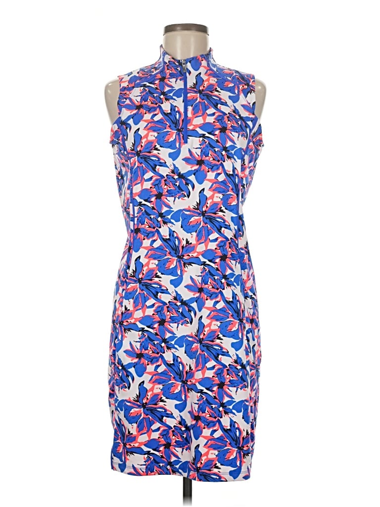 Pre-owned Tail Cock Dress In Blue