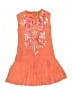 Nicole Miller 100% Polyester Orange Dress Size S (kids) - photo 1