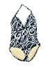 Speedo Paisley Black One Piece Swimsuit Size 18 - photo 1