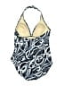 Speedo Paisley Black One Piece Swimsuit Size 18 - photo 2