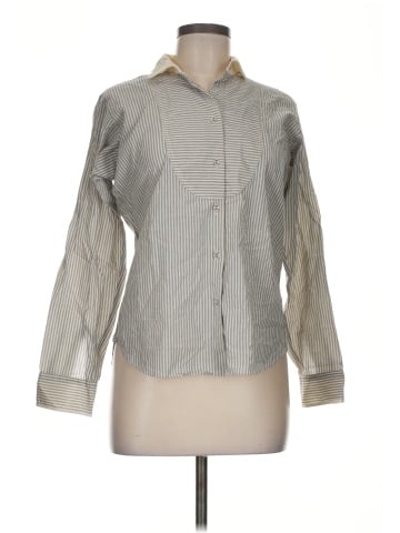 Ines de la Fressange for Uniqlo Long Sleeve Button-Down Shirt (view 1)