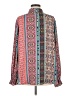 Assorted Brands 100% Polyester Paisley Red Long Sleeve Blouse Size M (estimated) - photo 2