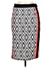 Assorted Brands 100% Polyester Graphic Black Casual Skirt Size 36 waist - photo 2